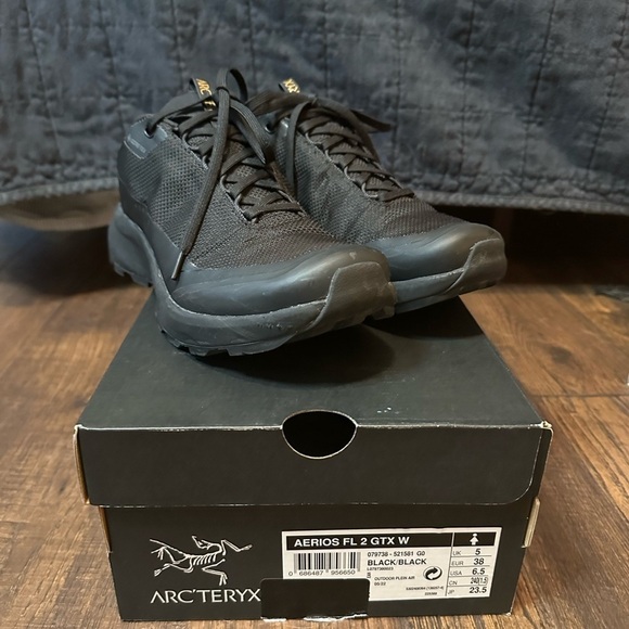 Arc'teryx Black Hiking Shoes - Picture 4 of 13